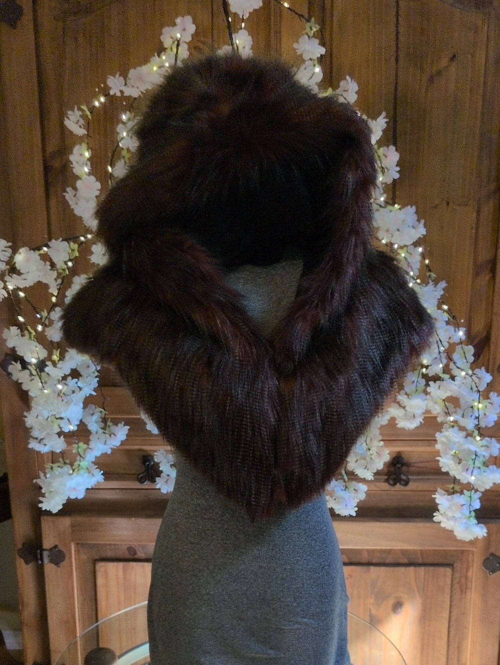 SpiritHoods Faux Fur Shawl